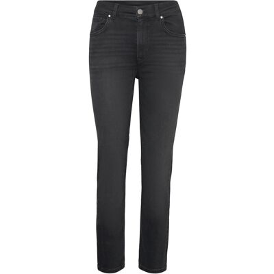 Gant Cropped Slim Stretch Jeans 27 BLACK WORN IN 27 Gant Cropped Slim Stretch Jeans 27 BLACK WORN IN 27