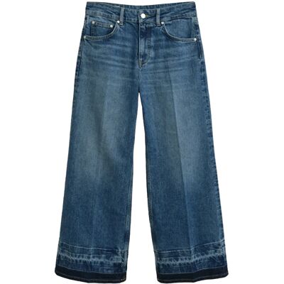 Gant Cropped Flare Hem Detail Jeans 31 SEMI LIGHT BLUE ARCHIVE 31 Gant Cropped Flare Hem Detail Jeans 31 SEMI LIGHT BLUE ARCHIVE 31