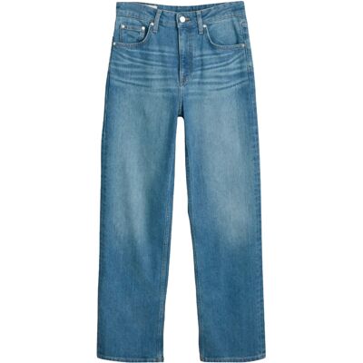 Gant Cropped Straight Jeans 27 DARK BLUE VINTAGE 27 Gant Cropped Straight Jeans 27 DARK BLUE VINTAGE 27