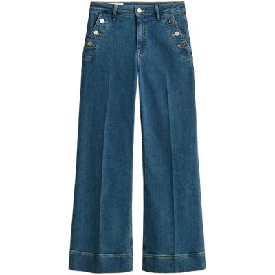 Gant Flare Nautical Jeans 28 MID BLUE 28 Gant Flare Nautical Jeans 28 MID BLUE 28