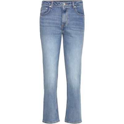 Gant Straight Cropped Jeans 26 SEMI LIGHT BLUE BROKEN IN 26 Gant Straight Cropped Jeans 26 SEMI LIGHT BLUE BROKEN IN 26