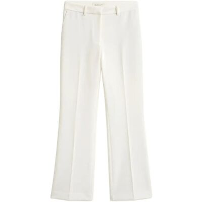 Gant Slim Flared Slacks 40 EGGSHELL 40 Gant Slim Flared Slacks 40 EGGSHELL 40