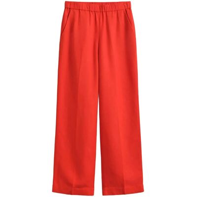 Gant Linen Blend Pull On Pants 36 PERFECT RED 36 Gant Linen Blend Pull On Pants 36 PERFECT RED 36