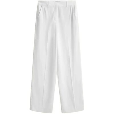 Gant Tailored Fluid Crepe Pants 40 WHITE 40 Gant Tailored Fluid Crepe Pants 40 WHITE 40