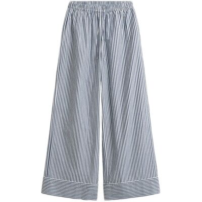 Gant Stripe Poplin Pull On Pants 42 RICH NAVY 42 Gant Stripe Poplin Pull On Pants 42 RICH NAVY 42