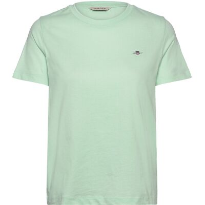 Gant Reg Shield Ss T-Shirt XS FADED MINT XS Gant Reg Shield Ss T-Shirt XS FADED MINT XS