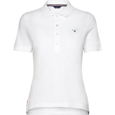 Gant Emb Original Shield Pique Polo M WHITE M Gant Emb Original Shield Pique Polo M WHITE M