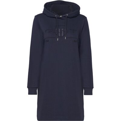 Gant Reg Tonal Shield Dress S EVENING BLUE S Gant Reg Tonal Shield Dress S EVENING BLUE S