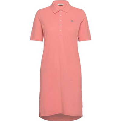 Gant Slim Shield Ss Pique Polo Dress XL PEACHY PINK XL Gant Slim Shield Ss Pique Polo Dress XL PEACHY PINK XL