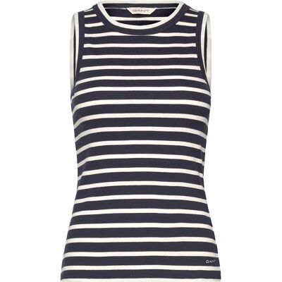 Gant Striped Tank Top XL/XXL EVENING BLUE XL/XXL Gant Striped Tank Top XL/XXL EVENING BLUE XL/XXL