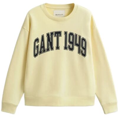 Gant Graphic C-Neck Sweat XXL VANILLA YELLOW XXL Gant Graphic C-Neck Sweat XXL VANILLA YELLOW XXL