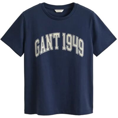 Gant Graphic Ss T-Shirt XS MARINE XS Gant Graphic Ss T-Shirt XS MARINE XS