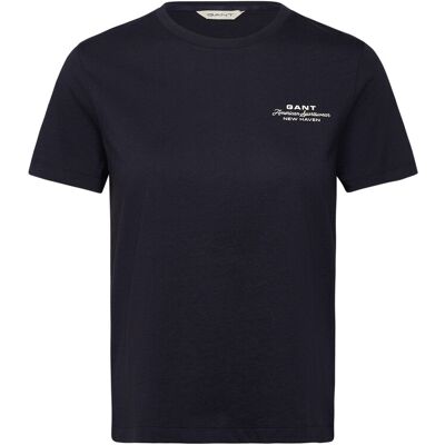Gant Reg Graphic Print Ss T-Shirt M EVENING BLUE M Gant Reg Graphic Print Ss T-Shirt M EVENING BLUE M