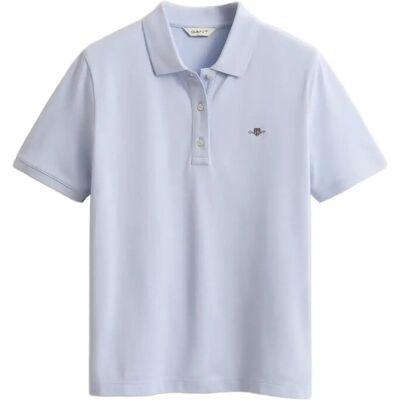 Gant Reg Shield Ss Pique Polo XS LIGHT BLUE XS Gant Reg Shield Ss Pique Polo XS LIGHT BLUE XS