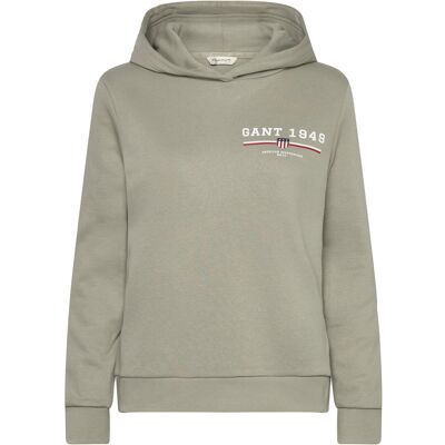 Gant Reg Graphic Hoodie XL FADED SAGE XL Gant Reg Graphic Hoodie XL FADED SAGE XL