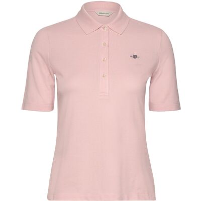 Gant Slim Shield Ss Pique Polo XXL FADED PINK XXL Gant Slim Shield Ss Pique Polo XXL FADED PINK XXL