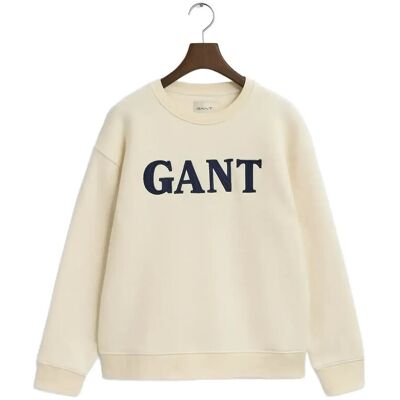 Gant Graphic C-Neck Sweat XL/XXL CREAM XL/XXL Gant Graphic C-Neck Sweat XL/XXL CREAM XL/XXL