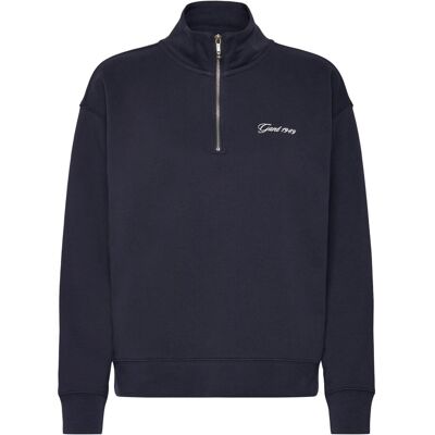 Gant Script Half Zip Sweat XL/XXL EVENING BLUE XL/XXL Gant Script Half Zip Sweat XL/XXL EVENING BLUE XL/XXL