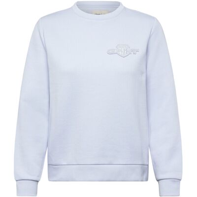 Gant Reg Tonal Shield C-Neck Sweat S LIGHT BLUE S Gant Reg Tonal Shield C-Neck Sweat S LIGHT BLUE S