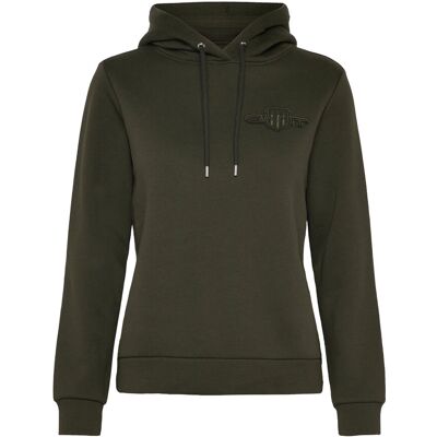 Gant Reg Tonal Shield Hoodie XS DARK MOSS GREEN XS Gant Reg Tonal Shield Hoodie XS DARK MOSS GREEN XS