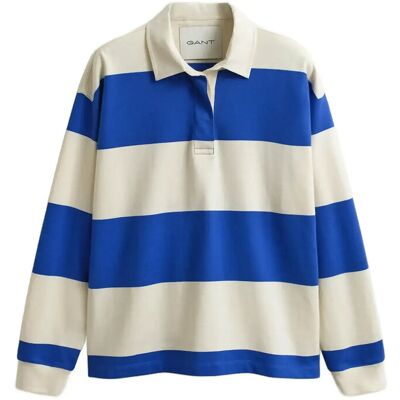 Gant Striped Cotton Heavy Rugger XXL ROYAL BLUE XXL Gant Striped Cotton Heavy Rugger XXL ROYAL BLUE XXL