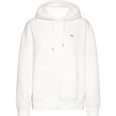 Gant Rel Shield Hoodie XL EGGSHELL XL Gant Rel Shield Hoodie XL EGGSHELL XL