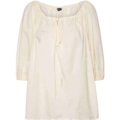 Gant Gathered Blouse 36 CREAM 36 Gant Gathered Blouse 36 CREAM 36