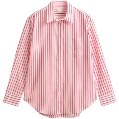 Gant Rel Classic Poplin Striped Shirt 40 BRIGHT FUSCHIA 40 Gant Rel Classic Poplin Striped Shirt 40 BRIGHT FUSCHIA 40