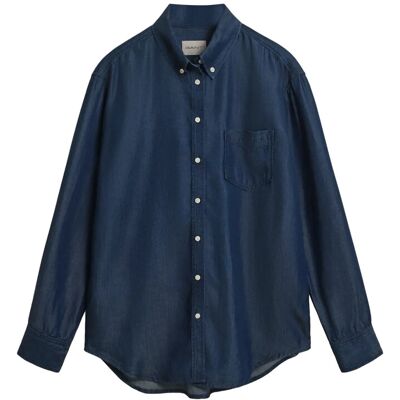 Gant Indigo Shirt 34 DARK BLUE ARCHIVE 34 Gant Indigo Shirt 34 DARK BLUE ARCHIVE 34