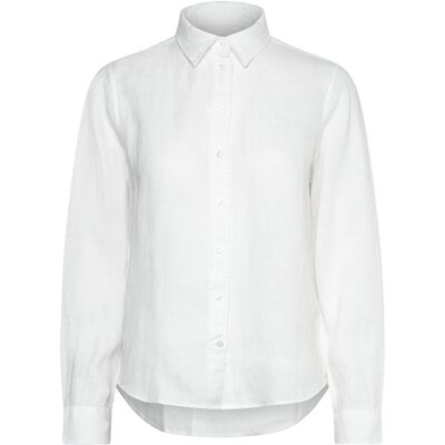 Gant Reg Linen Shirt 40 WHITE 40 Gant Reg Linen Shirt 40 WHITE 40