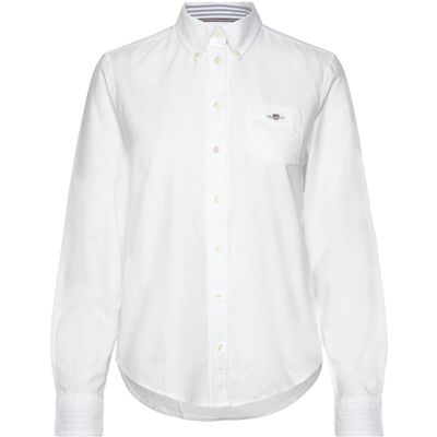 Gant Reg Oxford Bd Shirt 44 WHITE 44 Gant Reg Oxford Bd Shirt 44 WHITE 44
