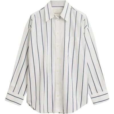 Gant Os Classic Poplin Striped Shirt 40 PERSIAN BLUE 40 Gant Os Classic Poplin Striped Shirt 40 PERSIAN BLUE 40