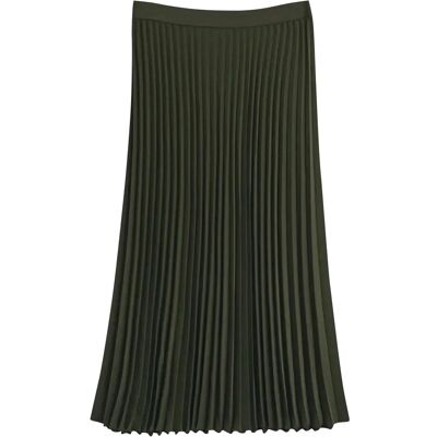 Gant Pleated Midi Skirt 38 DARK MOSS GREEN 38 Gant Pleated Midi Skirt 38 DARK MOSS GREEN 38