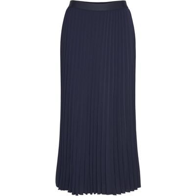 Gant Pleated Midi Skirt 44 EVENING BLUE 44 Gant Pleated Midi Skirt 44 EVENING BLUE 44