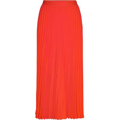 Gant Pleated Midi Skirt 44 PERFECT RED 44 Gant Pleated Midi Skirt 44 PERFECT RED 44