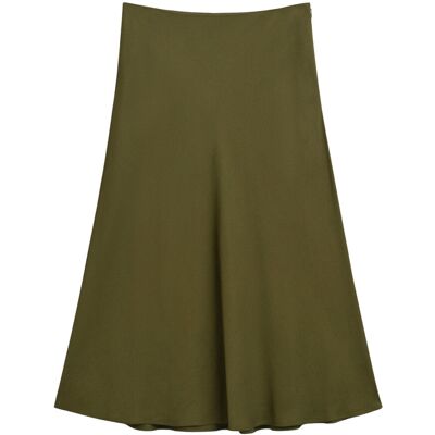 Gant Fluid Midi Skirt 44 MOSS GREEN 44 Gant Fluid Midi Skirt 44 MOSS GREEN 44