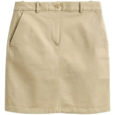 Gant Chino Skirt 38 OAT BEIGE 38 Gant Chino Skirt 38 OAT BEIGE 38