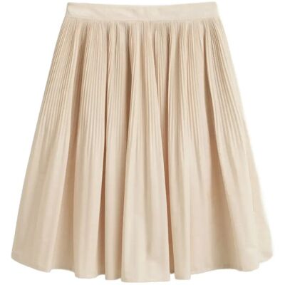 Gant Ctn Pleated Skirt 34 CREAMED WHITE 34 Gant Ctn Pleated Skirt 34 CREAMED WHITE 34