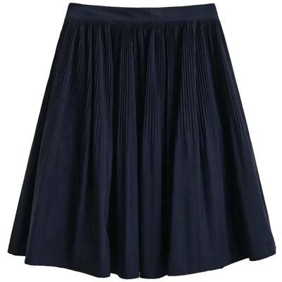 Gant Ctn Pleated Skirt 36 EVENING BLUE 36 Gant Ctn Pleated Skirt 36 EVENING BLUE 36