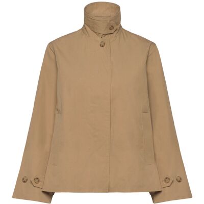 Gant Short Cotton Car Coat XL/XXL OAK BEIGE XL/XXL Gant Short Cotton Car Coat XL/XXL OAK BEIGE XL/XXL