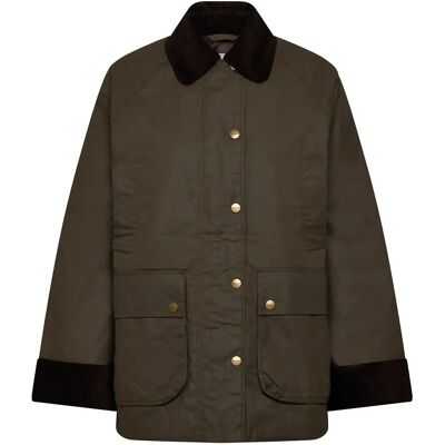 Gant Waxed Cotton Barn Jacket XL DARK MOSS GREEN XL Gant Waxed Cotton Barn Jacket XL DARK MOSS GREEN XL