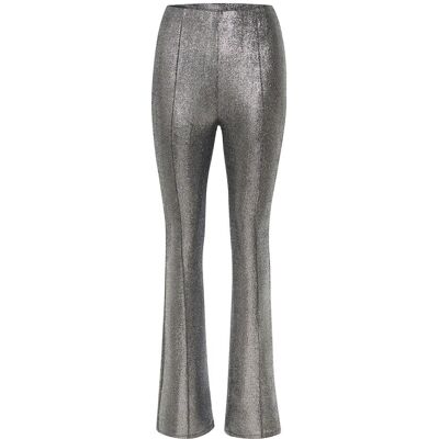 Gestuz Eiragz Hw Flared Legging L SILVER STRUCTURE L Gestuz Eiragz Hw Flared Legging L SILVER STRUCTURE L