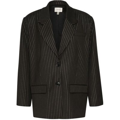Gestuz Caylinagz Oz Blazer 36 BLACKPINSTRIPE LUREX 36 Gestuz Caylinagz Oz Blazer 36 BLACKPINSTRIPE LUREX 36