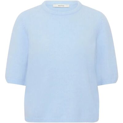 Gestuz Gzalpha Ss Tee L BLUE FINCH MÉLANGE L Gestuz Gzalpha Ss Tee L BLUE FINCH MÉLANGE L