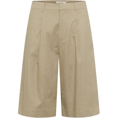 Gestuz Gzizza Linen Mw Shorts 34 SILVER SAGE 34 Gestuz Gzizza Linen Mw Shorts 34 SILVER SAGE 34