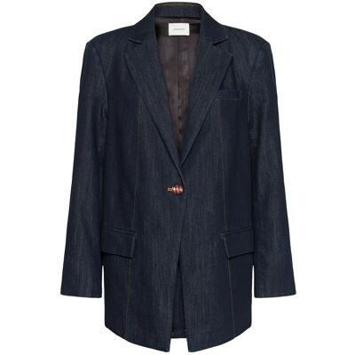 Gestuz Gzelli Blazer 36 DARK BLUE UNWASHED 36 Gestuz Gzelli Blazer 36 DARK BLUE UNWASHED 36
