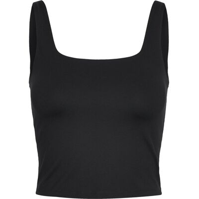 Girlfriend Collective Tommy Square Tank S BLACK S Girlfriend Collective Tommy Square Tank S BLACK S