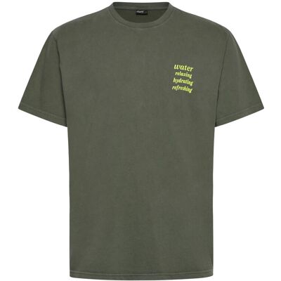 H2O Kap Dan Tee Print XL ARMY/ACID LIME XL H2O Kap Dan Tee Print XL ARMY/ACID LIME XL