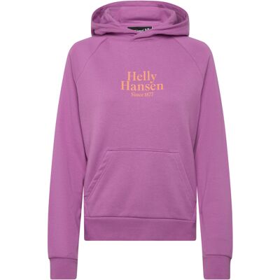 Helly Hansen W Core Graphic Hoodie M META PINK M Helly Hansen W Core Graphic Hoodie M META PINK M