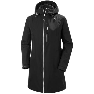 Helly Hansen W Long Belfast Jacket XS BLACK XS Helly Hansen W Long Belfast Jacket XS BLACK XS